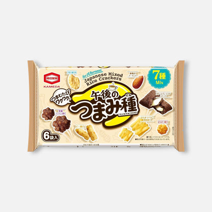 Kameda Gogo No Tsumami Dane Mixed Rice Crackers (6 Packs Inside)