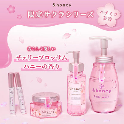 & Honey Sakura Cleansing Oil 180ml