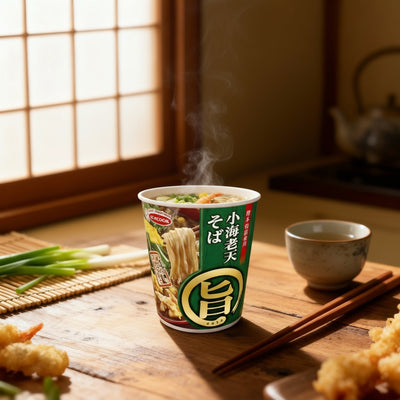 Acecook Maru Uma Shrimp Tempura Instant Soba Noodle 57g