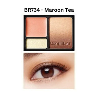 Shiseido Maquillage Dramatic Styling Eyes S Pallette 4g (Various Shades) - Buy Me Japan