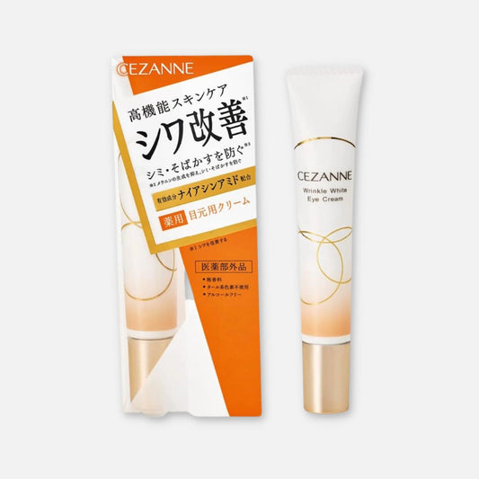 Cezanne Wrinkle White Eye Cream 20g - Buy Me Japan