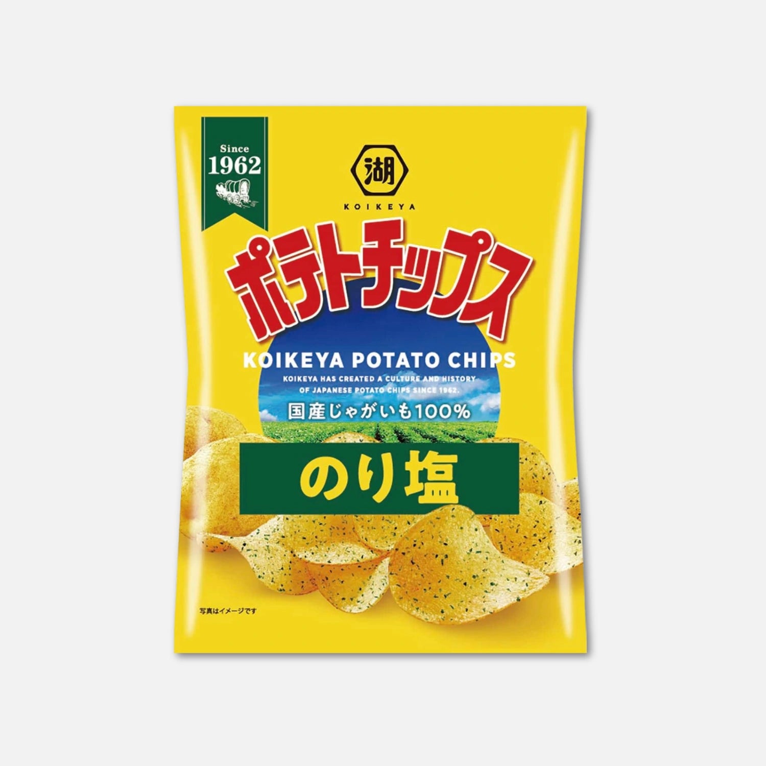 Koikeya Potato Chips (Seaweed & Salt) 60g