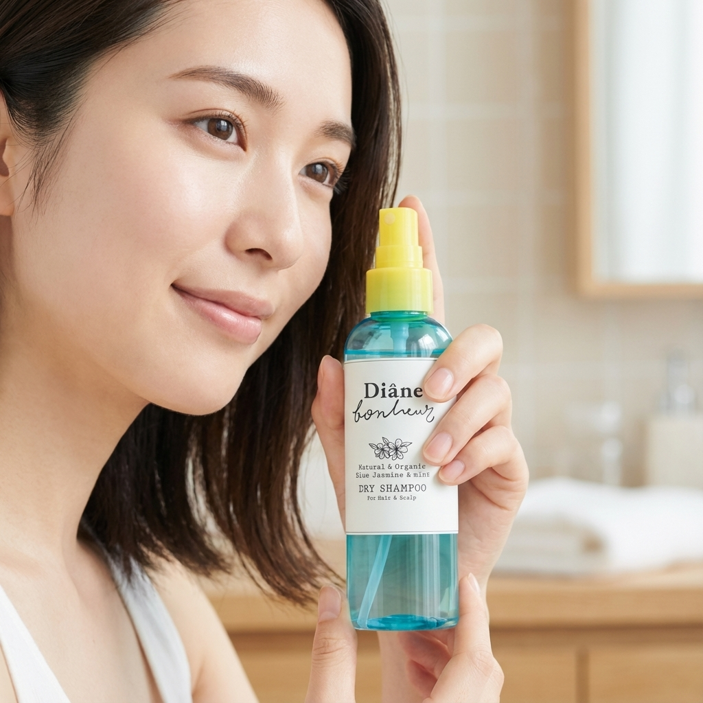 Diane Bonheur Organic Dry Shampoo Blue Jasmine & Mint 120ml