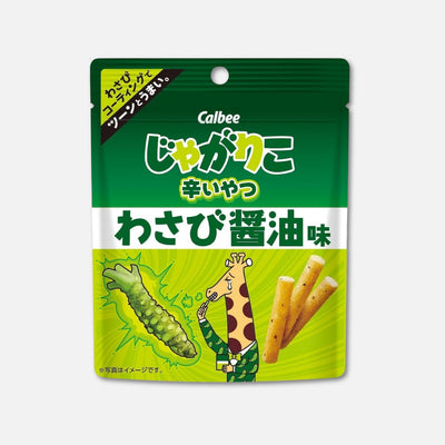 Calbee Jagarico Wasabi Shoyu 38g