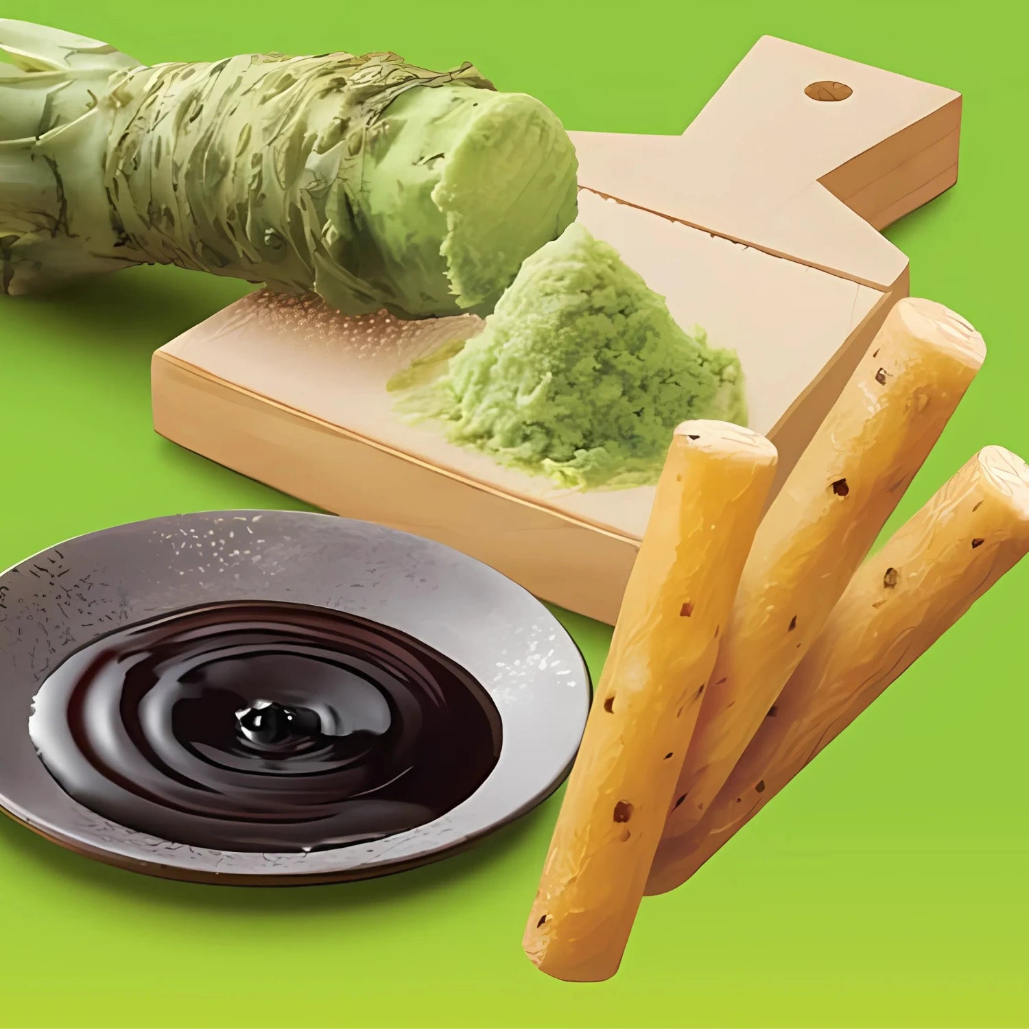 Calbee Jagarico Wasabi Shoyu 38g