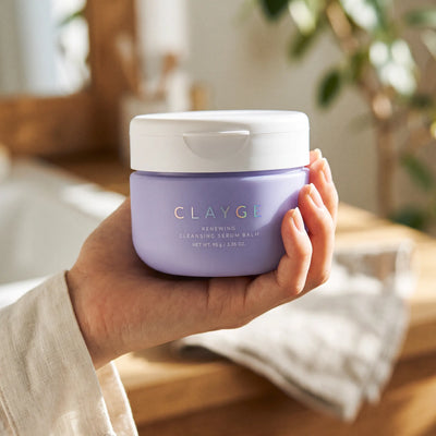 CLAYGE Renewing Cleansing Serum Balm 95g — ON HAND lifestyle view