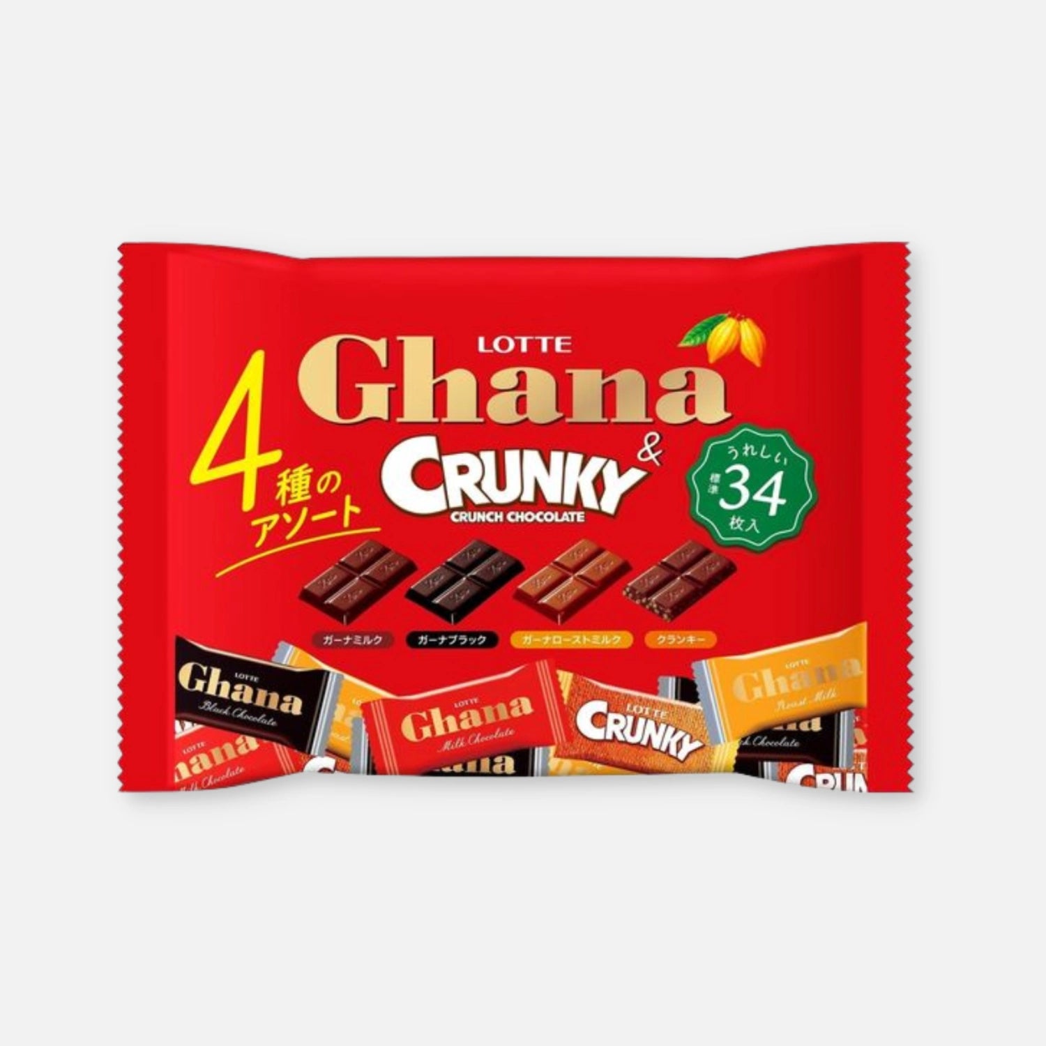 lotte-ghana-crunky-4-types-assorted-chocolate-pack-34-units-buy