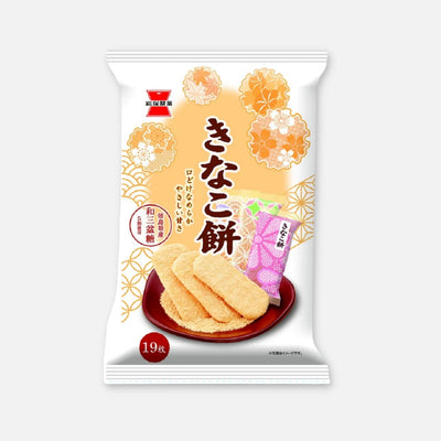 Iwatsuka Seika Kinako Mochi Rice Crackers (19 Units) - Buy Me Japan