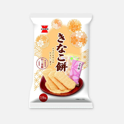 Iwatsuka Seika Kinako Mochi Rice Crackers (19 Units) - Buy Me Japan