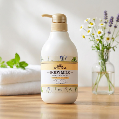 Diane Botanical Deep Moist Body Milk Citrus & White Bouquet 500ml