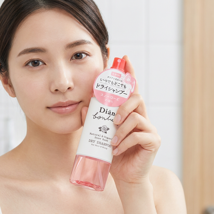 Diane Bonheur Organic Dry Shampoo Snow Rose 120ml