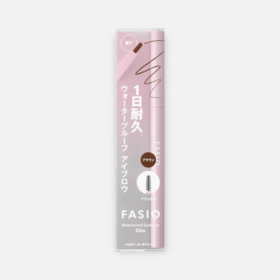 Kose Fasio Waterproof Eyebrow Brush (Slim Type) (Various Shades)