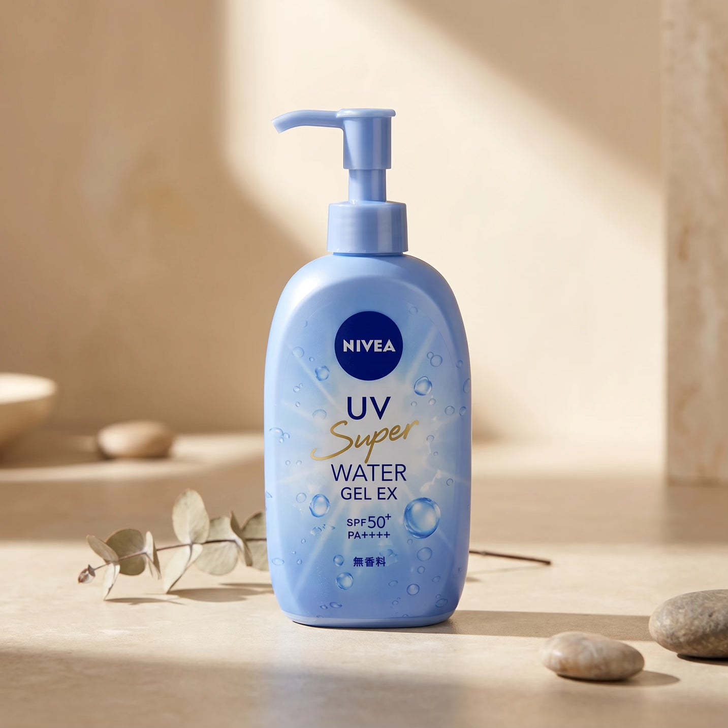 Nivea Japan UV Super Water Gel EX (Pump) SPF50+ PA+++ 270g