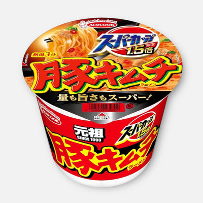 Acecook Super Cup Pork Kimuchi Ramen Instant Noodles 107g