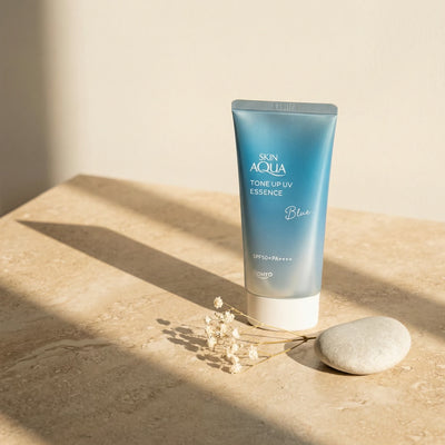 Skin Aqua Tone Up UV Essence Blue SPF 50+ PA++++ 70g