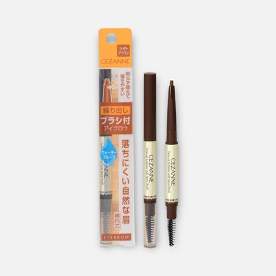 Cezanne Twist-Up Eyebrow With Brush 0.23g (Various Shades)