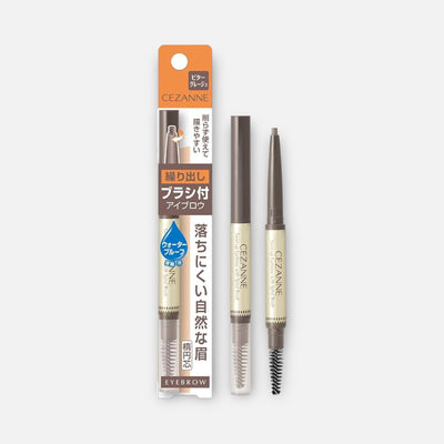 Cezanne Twist-Up Eyebrow With Brush 0.23g (Various Shades)