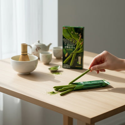 Glico Pocky Rich Uji Matcha (2 Packs Inside)