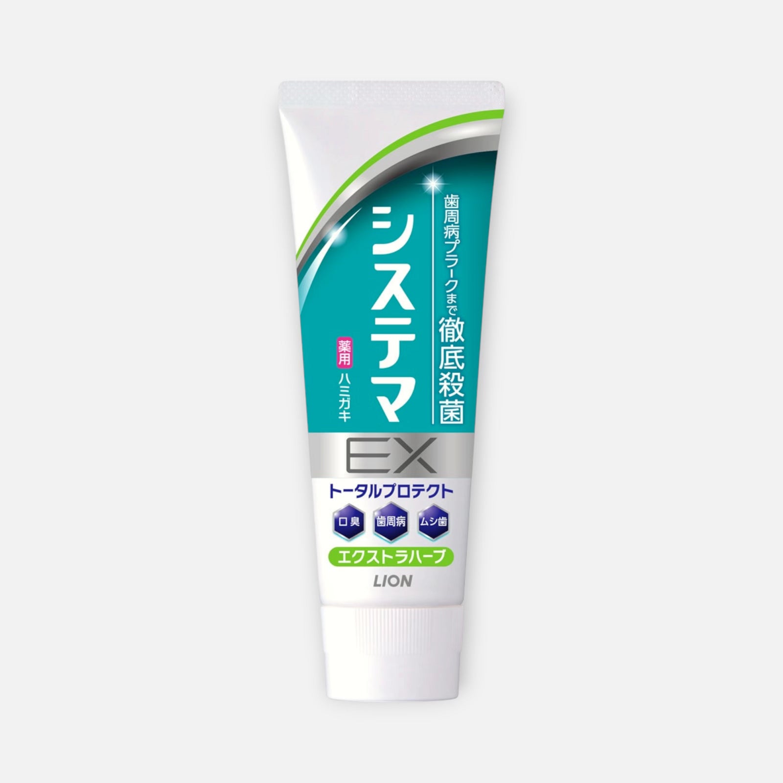 LION Systema EX Total Protect Toothpaste 130g (Various Flavors)
