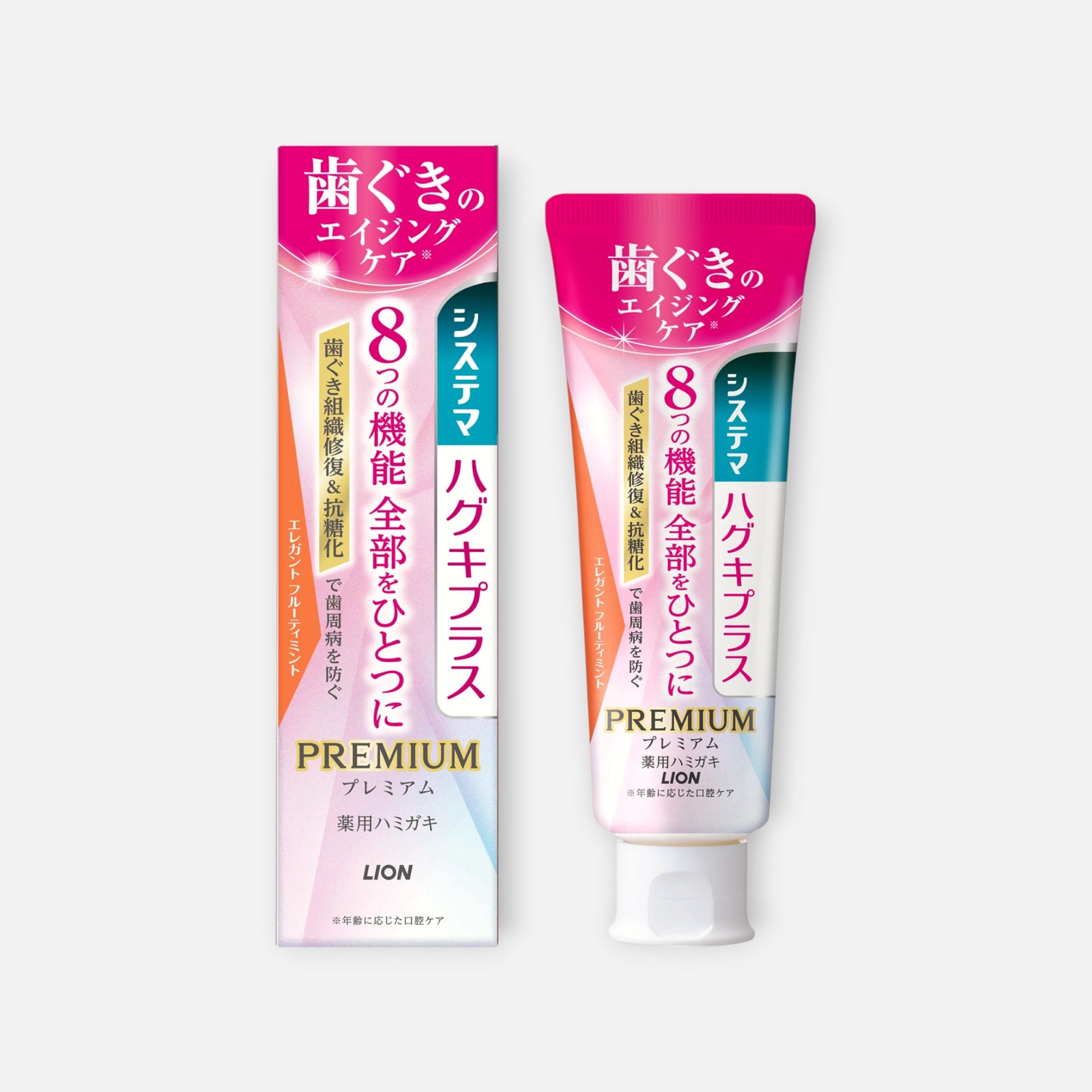 LION Systema Premium Gum Care Toothpaste 95g (Various Flavors)