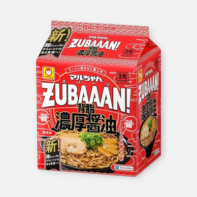 Maruchan Zubaaaan Rich Shoyu Tonkotsu Ramen Instant Noodle 375g (3 units)