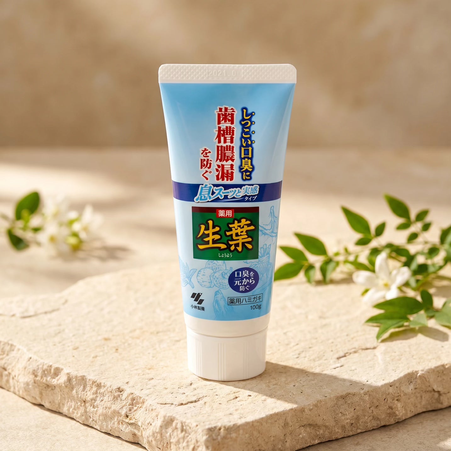 Kobayashi Shoyo Medicated Herbal Super Cool Toothpaste 100g