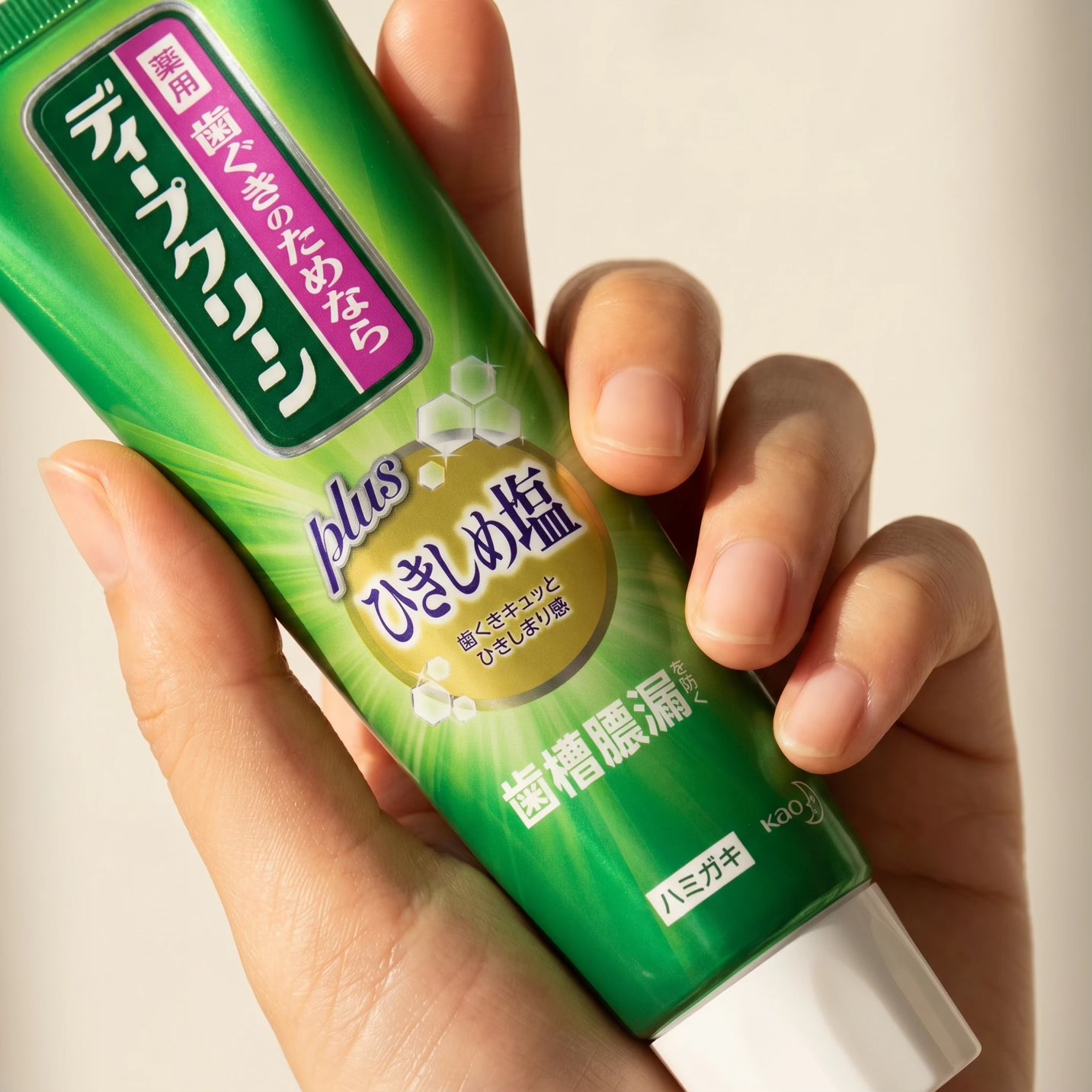 Kao Deep Clean Plus Firming Salt Medicated Toothpaste 100g