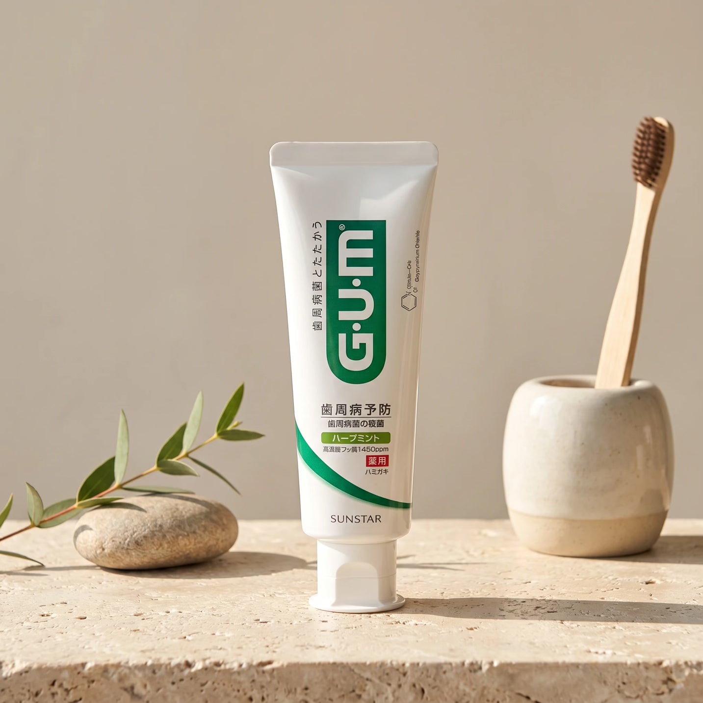 SUNSTAR GUM Herb Mint Toothpaste 120g