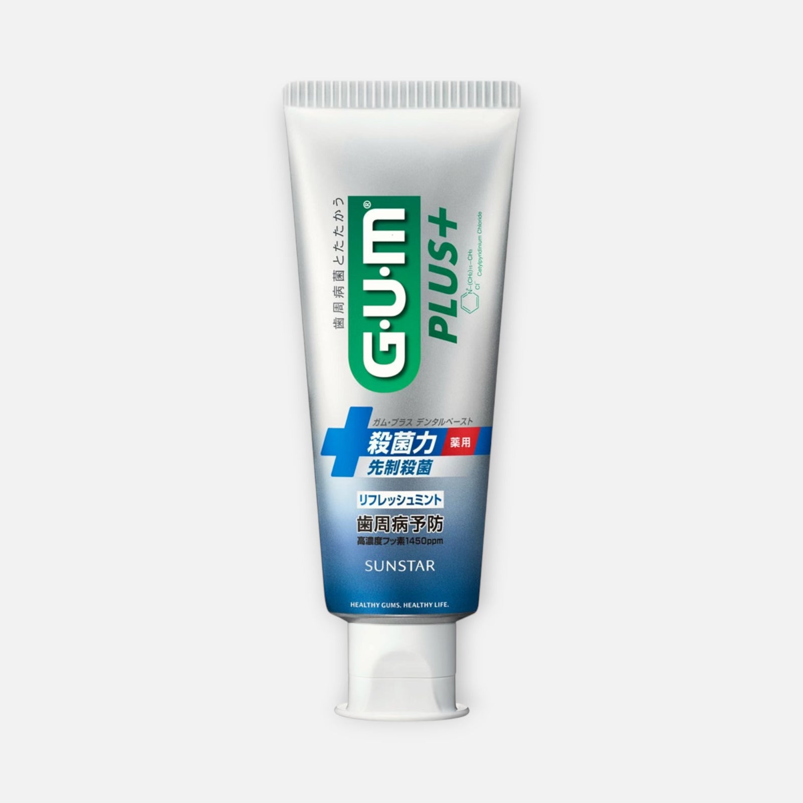 SUNSTAR GUM Plus Toothpaste 120g (Various Flavors)