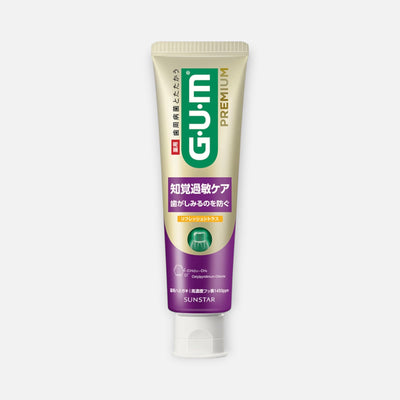 SUNSTAR GUM Premium Sensitive Care (Refresh Citrus) Toothpaste 90g