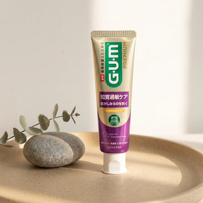 SUNSTAR GUM Premium Sensitive Care (Refresh Citrus) Toothpaste 90g