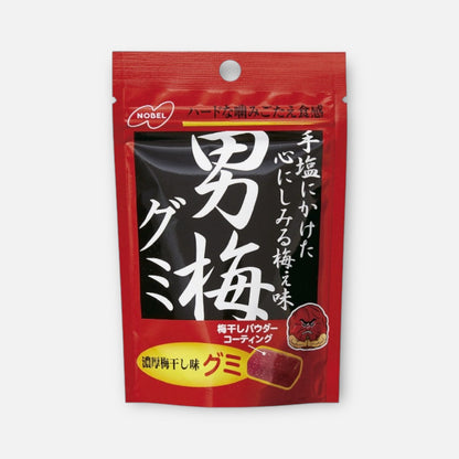 Nobel Otoko Ume Sour Gummies 38g