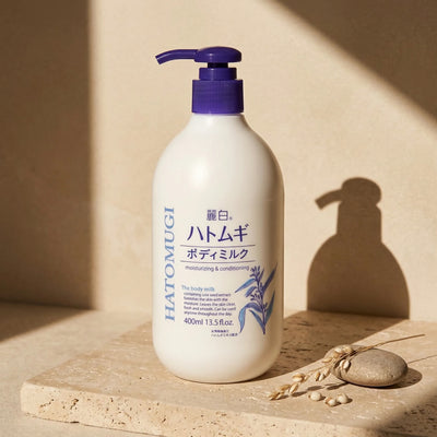 Reihaku Hatomugi Moisturizing Body Milk 400ml