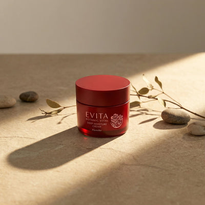 Kanebo Evita Botanic Vital Deep Moisture Cream (Natural Rose Fragrance) 35g