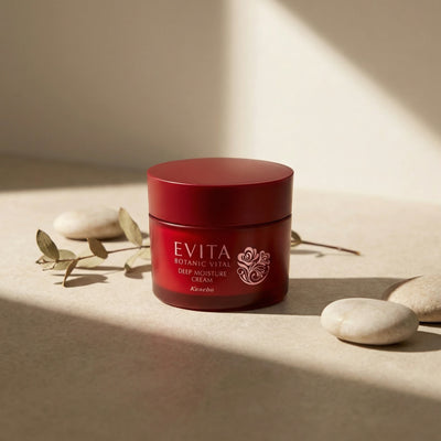 Kanebo Evita Botanic Vital Deep Moisture Cream (Natural Rose Fragrance) 35g