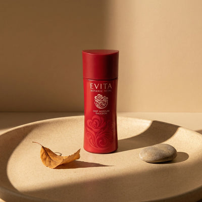 Kanebo Evita Botanic Vital Deep Moisture Emulsion 130ml (Natural Rose Fragrance) (Various Types)