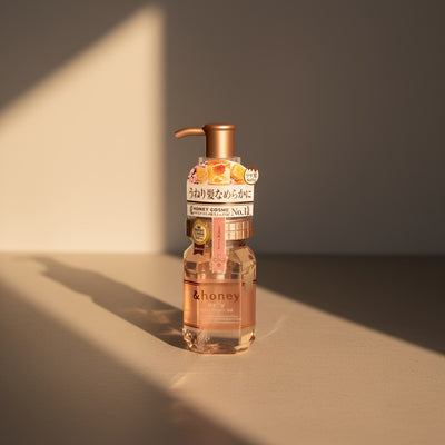 & Honey Melty Moist Repair Shampoo, Treatment & Hair Oil Set 440ml Each + 100ml