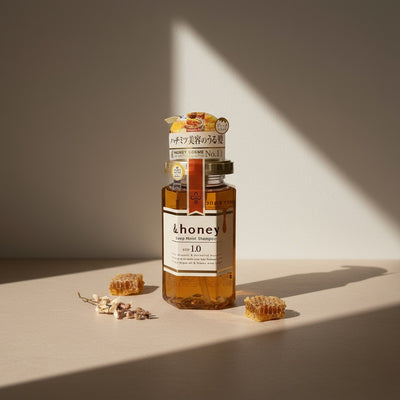 & Honey Deep Moist Shampoo & Treatment Set 440ml Each