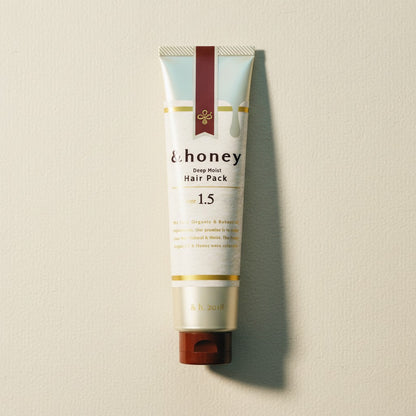 & Honey Deep Moist Shampoo, Treatment & Mask Set 440ml Each + 130g