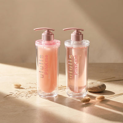Ululis PinkMe Water Conc Control Hair Shampoo & Treatment SET (340ml/335g)