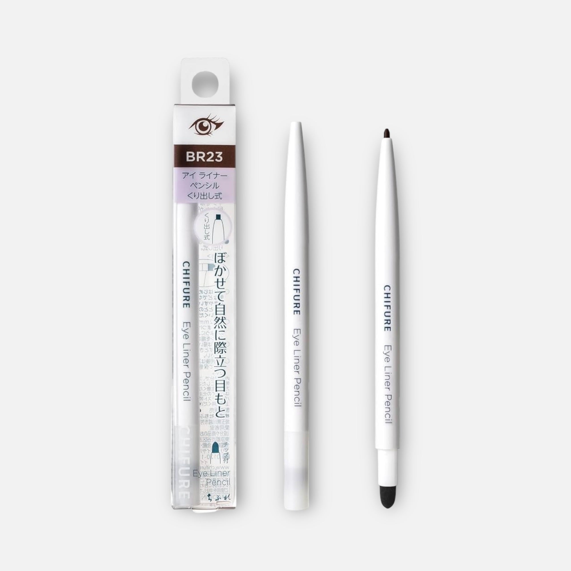 Chifure Retractable Eye Liner Pencil (Various Shades)
