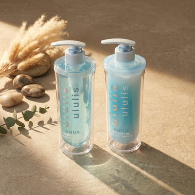 Ululis Aqua Water Conc Moisture Hair Shampoo & Treatment SET (340ml/335g)