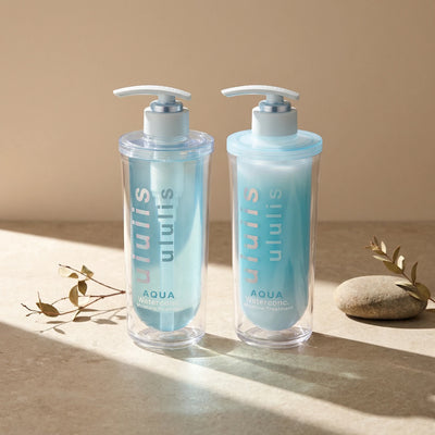 Ululis Aqua Water Conc Moisture Hair Shampoo & Treatment SET (340ml/335g)