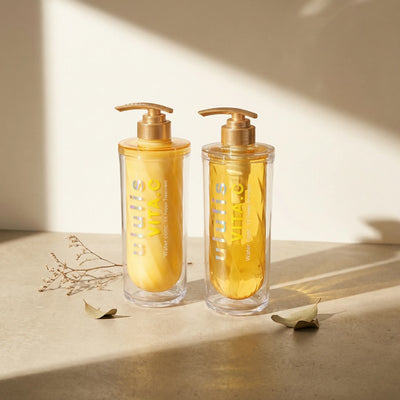 Ululis Vita C Water Conc EX Repair Hair Shampoo, Treatment & Hair Oil SET (340ml/335g + 100ml)