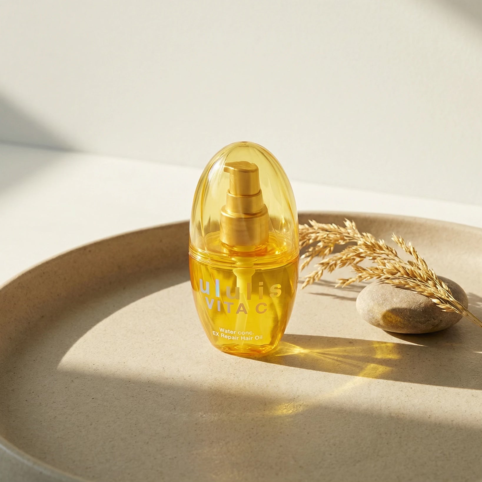 Ululis Vita C Water Conc EX Repair Hair Shampoo, Treatment & Hair Oil SET (340ml/335g + 100ml)