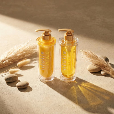 Ululis Vita C Water Conc EX Repair Hair Shampoo & Treatment SET (340ml/335g)