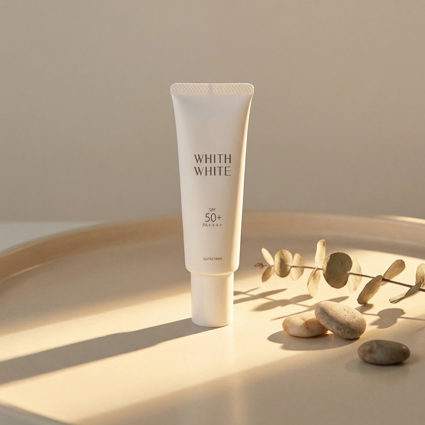 Whith White Sunscreen SPF 50+ PA++++ 50g