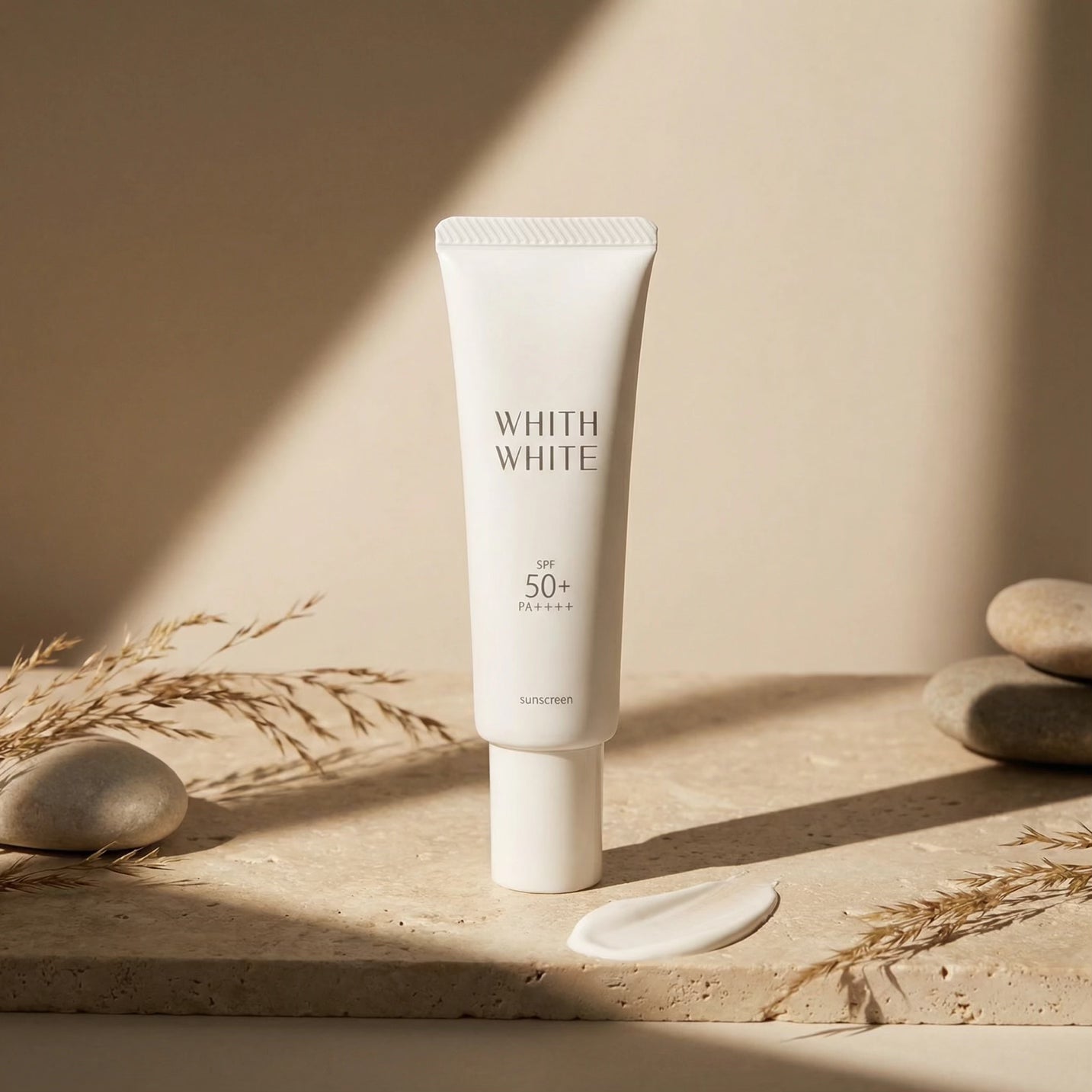 Whith White Sunscreen SPF 50+ PA++++ 50g
