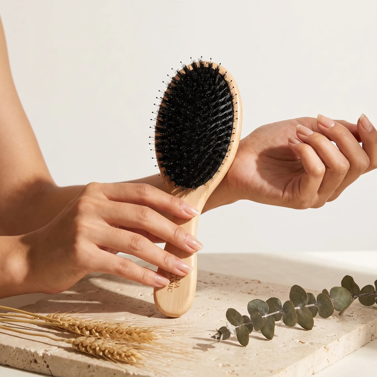 Allna Organic Wooden Hair Brush