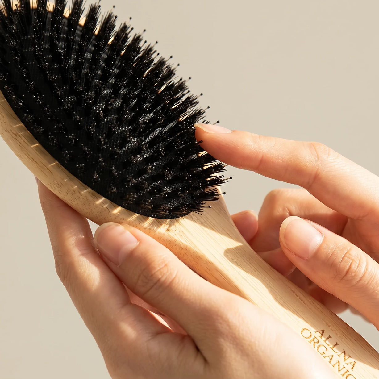 Allna Organic Wooden Hair Brush